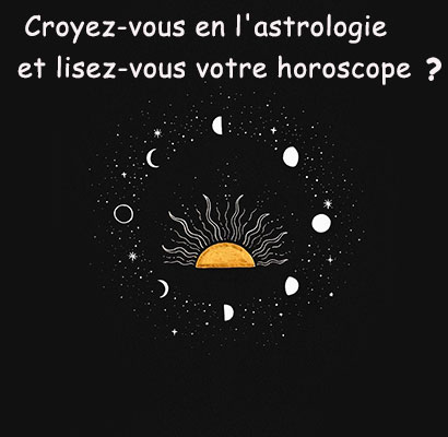 Croyez-vous en l'astrologie et lisez-vous votre horoscope ?