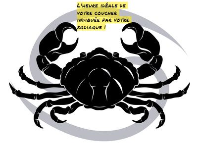 Cancer L'heure idéale de votre coucher indiquée par votre zodiaque