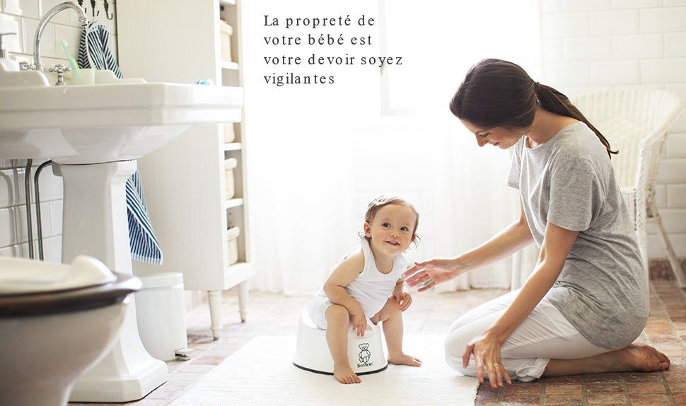 L'apprentissage chez le bébé la propreté de votre bébé est votre devoir soyez vigilantes