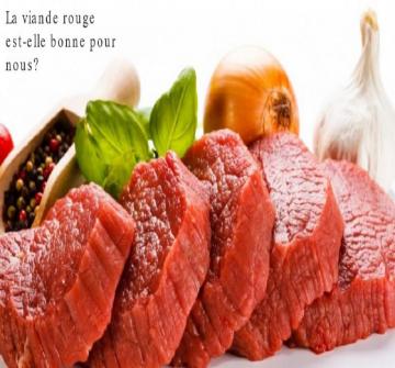 D’une part, la viande rouge est riche en fer d’un type que le corps absorbe facilement.D'autre part la viande rouge augmente le risque des plusieurs cancers.