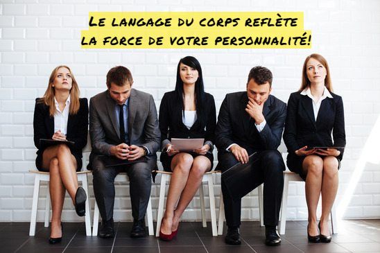 Ce que reflète votre corps Le langage du corps reflète la force de votre personnalité!