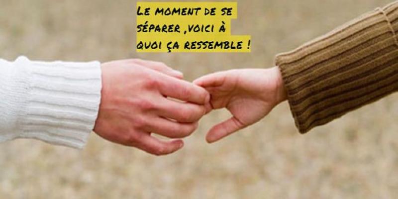 Il est difficile de renoncer à quelqu'un à qui on tient et à qui on a consacré son temps et son énergie que c'est le temps de séparation.