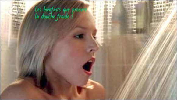 La douche froide est une magie Les bienfaits que procure la douche froide
