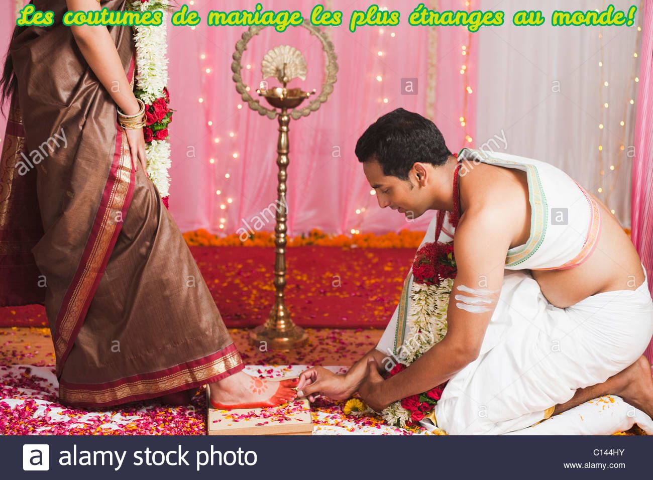 Les coutumes de mariage les plus étranges au monde!