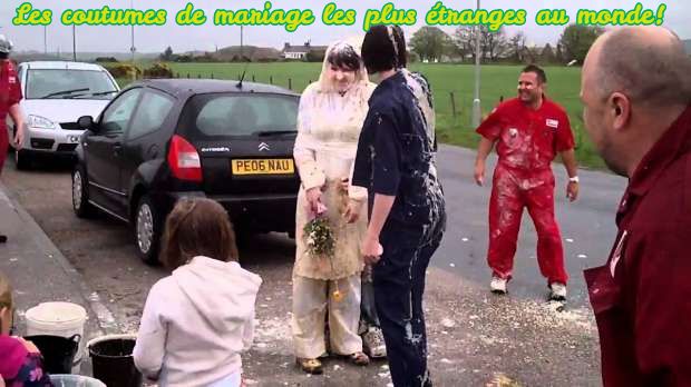 Les coutumes de mariage les plus étranges au monde!