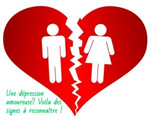 La séparation amoureuse Une dépression amoureuse? Voila des signes à reconnaître