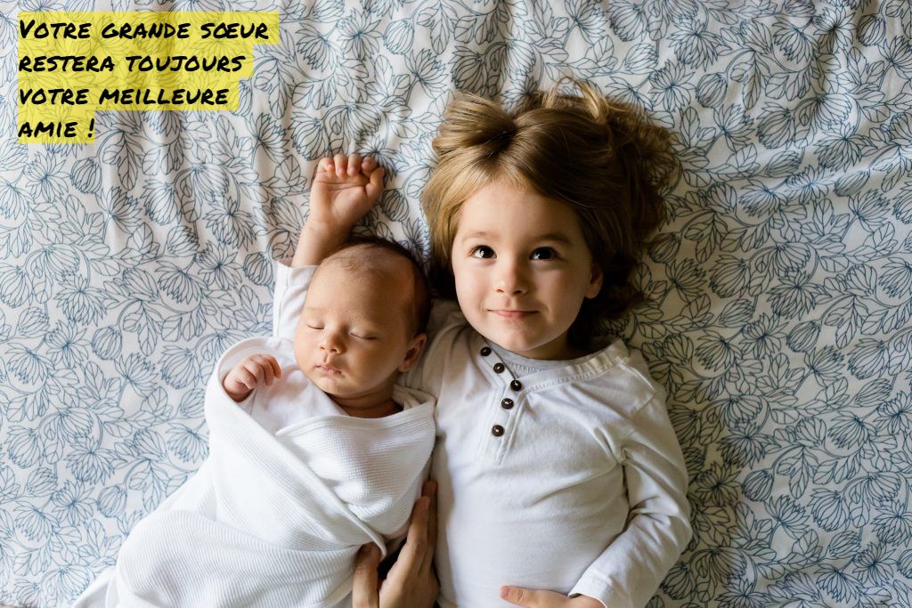 Elle comprend vos problèmes familiaux mieux que quiquonque Votre grande sœur restera toujours votre meilleure amie