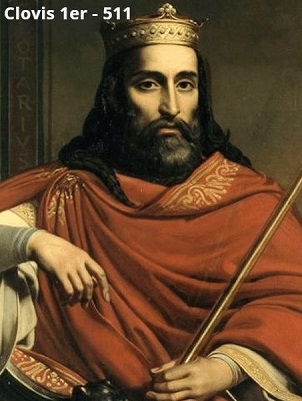 Clovis partage son royaume entre ses fils,511 ce qui s'est passé ce jour 27 novembre !