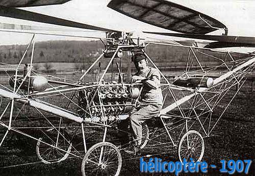 Premier vol en hélicoptère,1907 ce-qui-s-est-passe-ce-jour-13-novembre !
