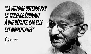 Gandhi l'icone des générations depuis longtemps