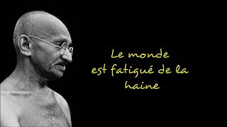 Gandhi l'icone des générations depuis longtemps