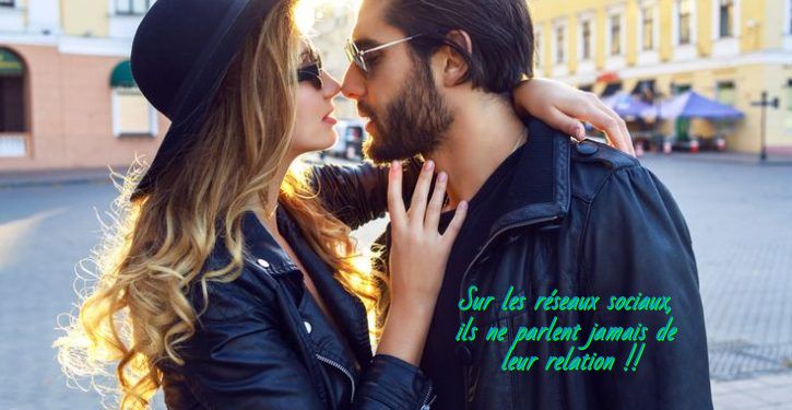 Sur les réseaux sociaux, ils ne parlent jamais de leur relation !!