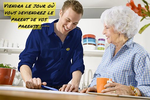 Un jour vous deviendrez le parent de vos parents Viendra le jour où vous deviendrez le parent de vos parents !