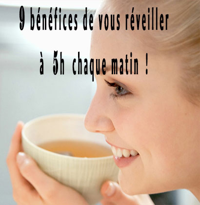 9 bénéfices de vous réveiller à 5h chaque matin !