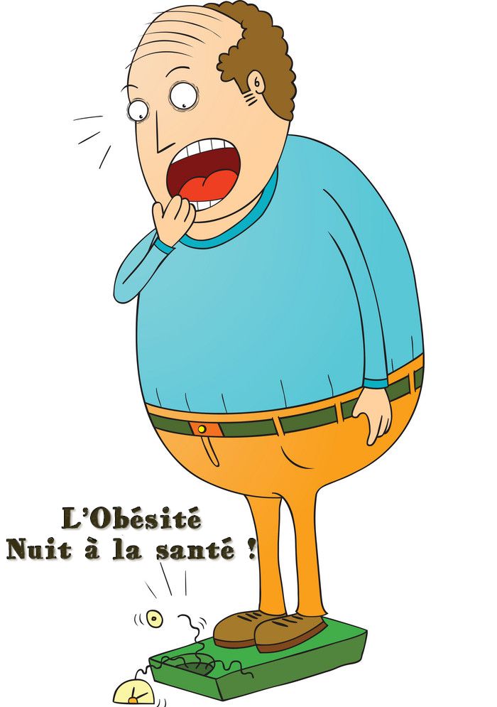 stop d'être obèse! Obésité et surpoids