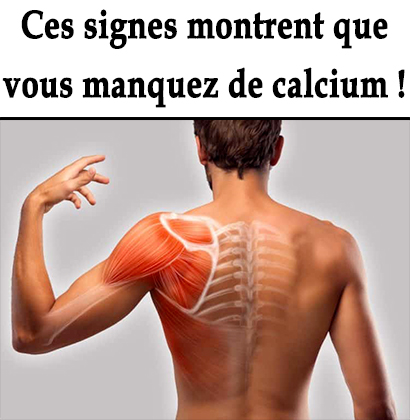 Ces signes montrent que vous manquez de calcium !