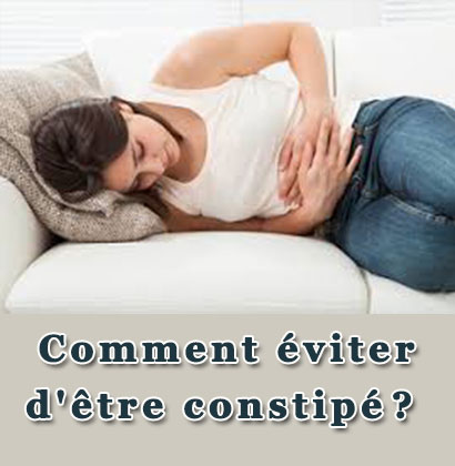 Comment éviter d'être constipé ?