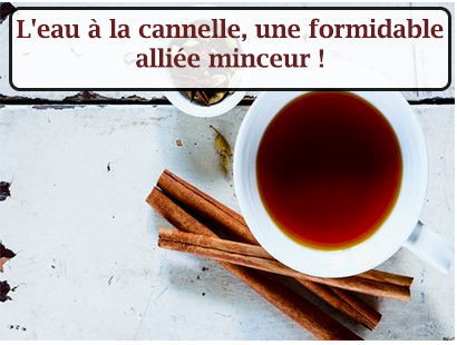 L'eau à la cannelle, une formidable alliée minceur !