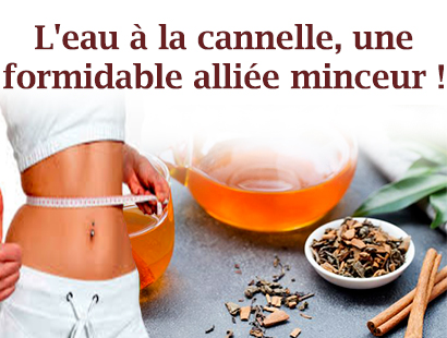 L'eau à la cannelle, une formidable alliée minceur !