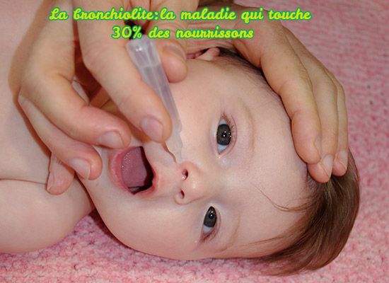 La Bronchiolite la bronchiolite:la maladie qui touche 30% des nourrissons!