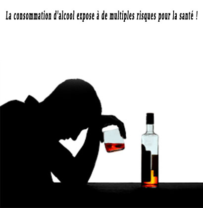 La consommation d'alcool expose à de multiples risques pour la santé !