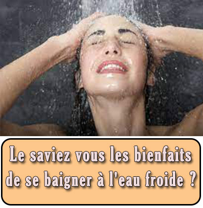 Le saviez vous les bienfaits de se baigner à l'eau froide ?