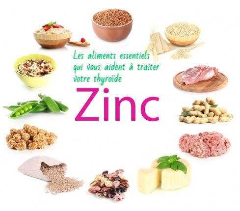 Le Zinc Les aliments essentiels qui vous aident à traiter votre thyroïde