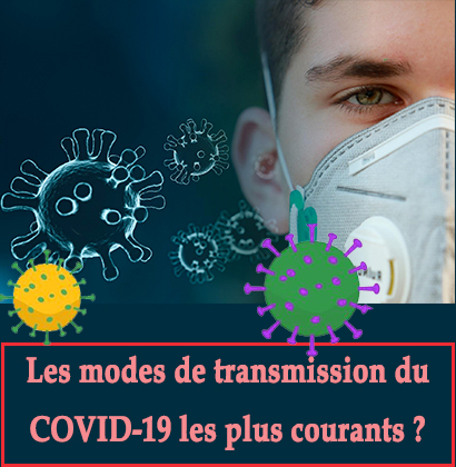 Les modes de transmission du COVID-19 les plus courants ?