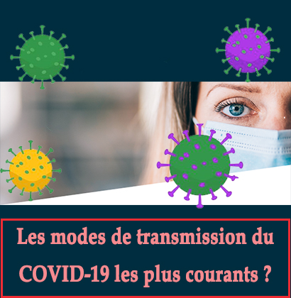 Les modes de transmission du COVID-19 les plus courants ?