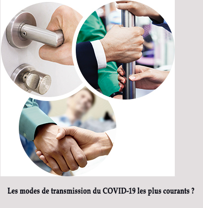 Les modes de transmission du COVID-19 les plus courants ?