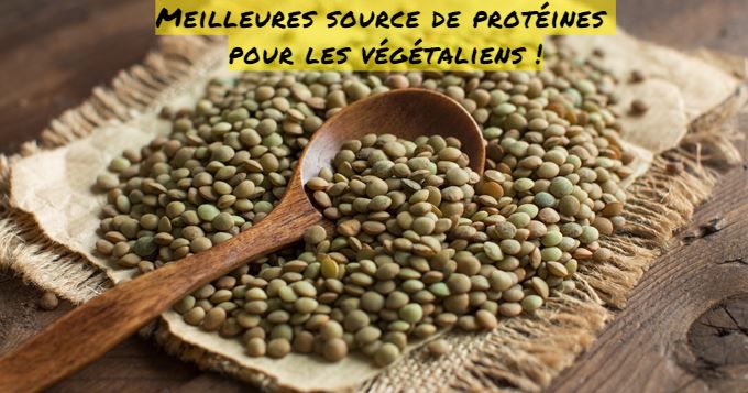 Meilleures source de protéines pour les végétaliens !