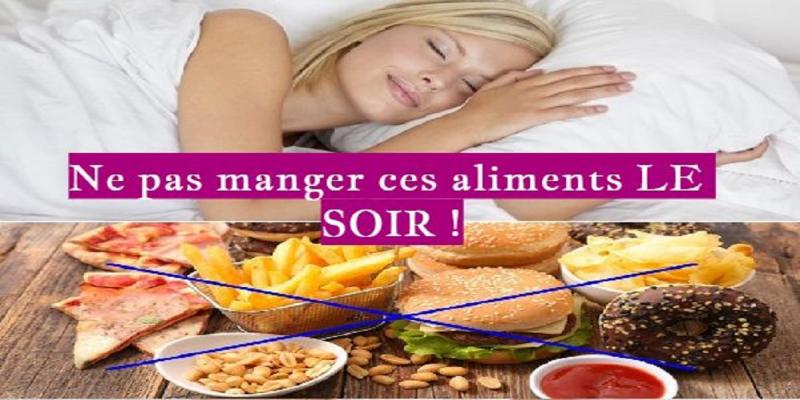 Trop gras, trop sucré, trop salé voire trop vitaminé, certains aliments sont à éviter au dîner si l'on veut passer une bonne nuit.