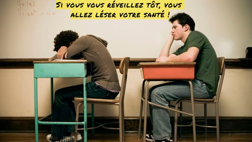 Vous vous réveillez tôt Si vous vous réveillez tôt, vous allez léser votre santé !