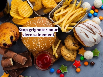 stop grignoter pour vivre sainement !