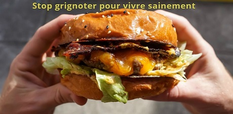 stop grignoter pour vivre sainement !