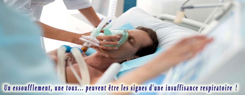 Un essoufflement, une toux... peuvent être les signes d'une insuffisance respiratoire !