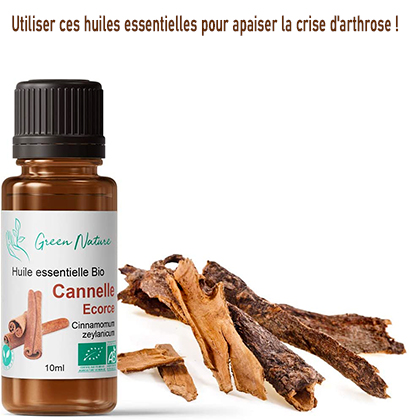 Utiliser ces huiles essentielles pour apaiser la crise d'arthrose !