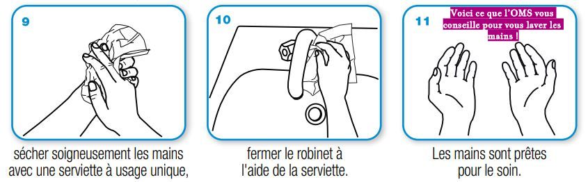 Voici ce que l’OMS vous conseille pour vous laver les mains Voici ce que l’OMS vous conseille pour vous laver les mains !