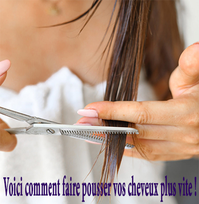 Voici comment faire pousser vos cheveux plus vite !