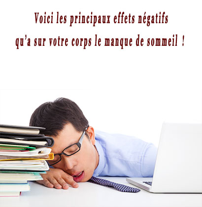 Voici les principaux effets négatifs qu’a sur votre corps le manque de sommeil !