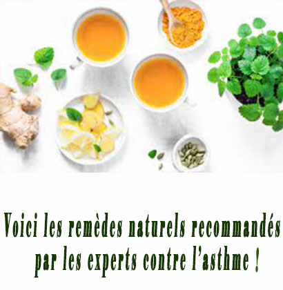 Voici les remèdes naturels recommandés par les experts contre l’asthme ! Voici les remèdes naturels recommandés par les experts contre l’asthme !