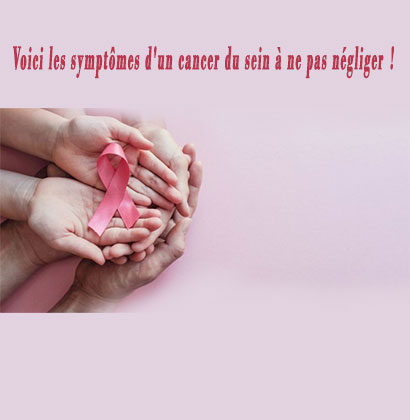 Voici les symptômes d'un cancer du sein à ne pas négliger !