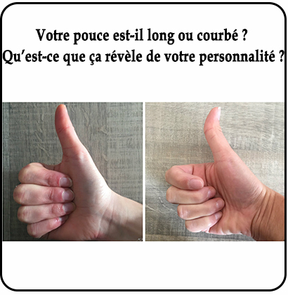 Votre pouce est-il long ou courbé ? Qu’est-ce que ça révèle de votre personnalité ?