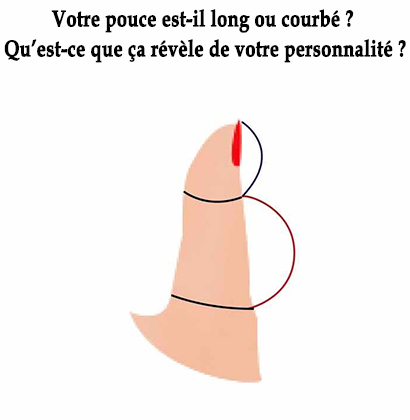 Votre pouce est-il long ou courbé ? Qu’est-ce que ça révèle de votre personnalité ?