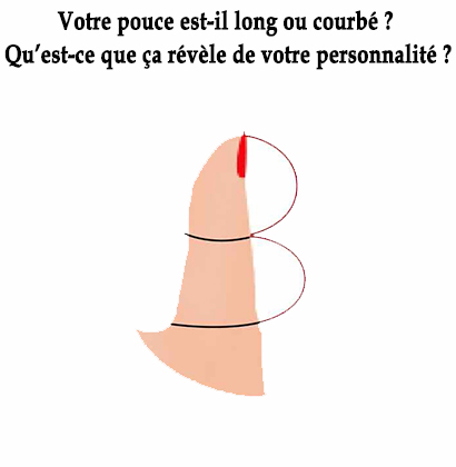 Votre pouce est-il long ou courbé ? Qu’est-ce que ça révèle de votre personnalité ?