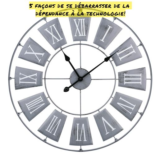 5 façons de se débarrasser de la dépendance à la technologie!