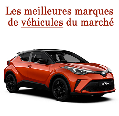 Les meilleures marques de véhicules du marché