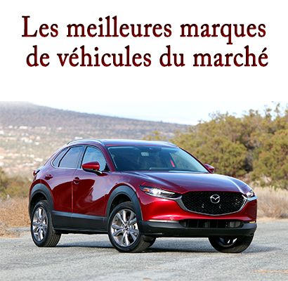 Les meilleures marques de véhicules du marché