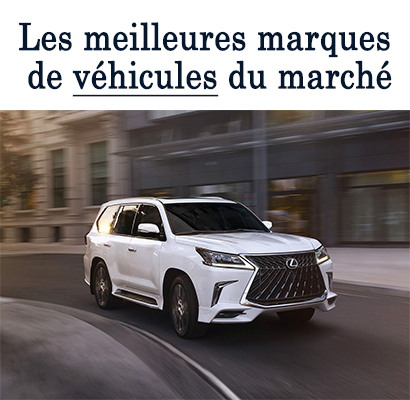 Les meilleures marques de véhicules du marché