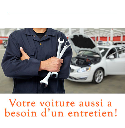 Votre voiture aussi a besoin d’un entretien !
